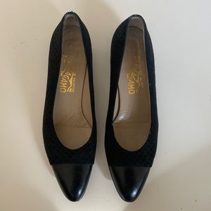 Ferragamo Black Shoes